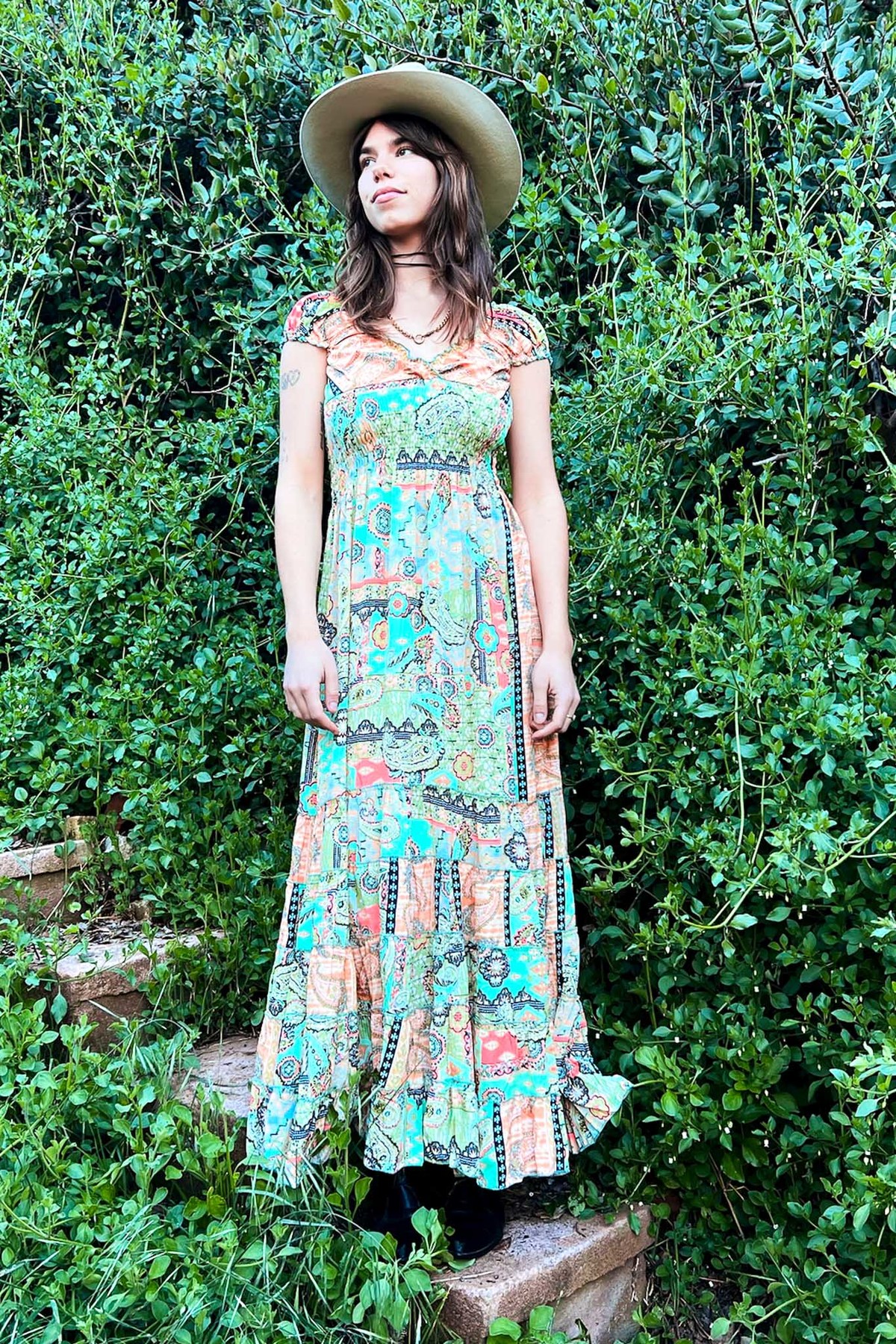 fitted lace wedding dress L'agence - Karma Sequin Maxi Dress main image 1