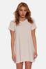 The Tile Club Terry Tee Dress - Ivory - Thumbnail 1