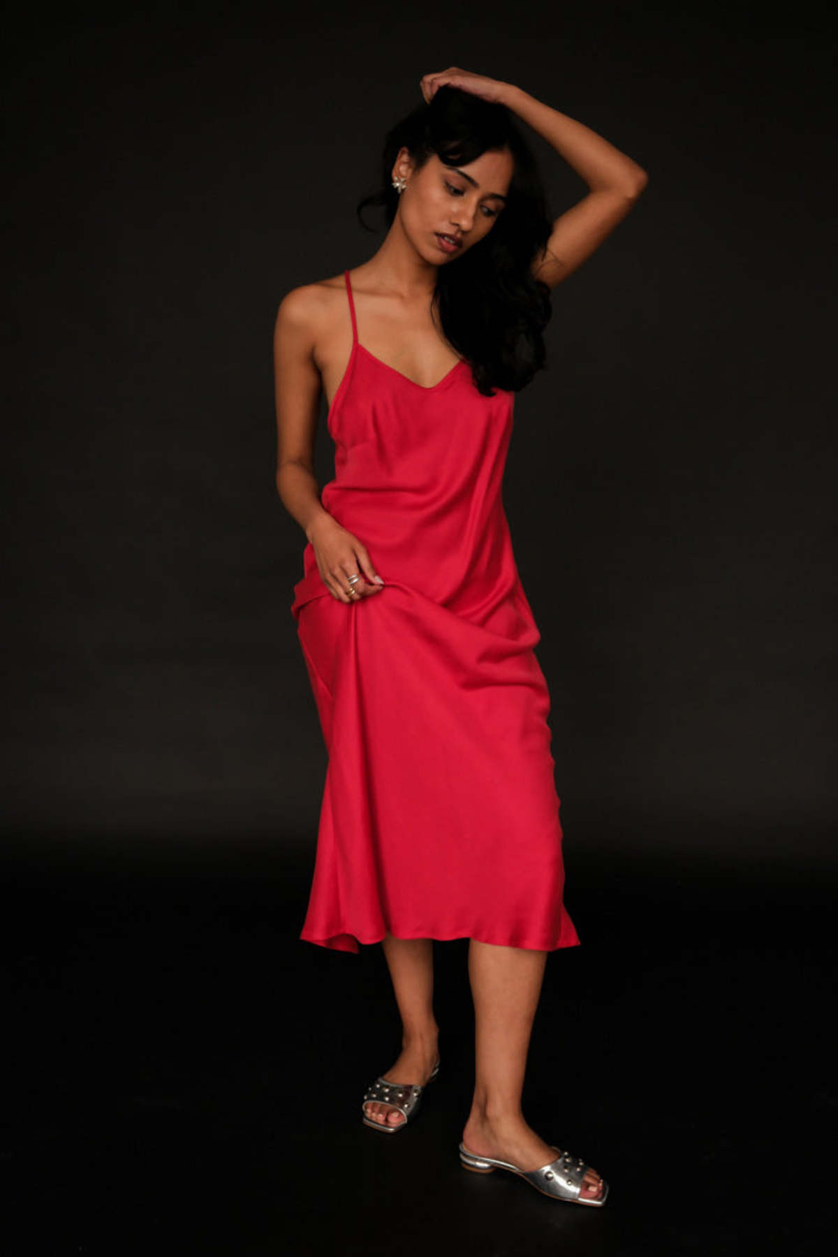 open lace back dress Phoebe Dress in Studio 54  RESA