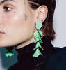 Wos FLAKE EARRINGS - GREEN - Thumbnail 2