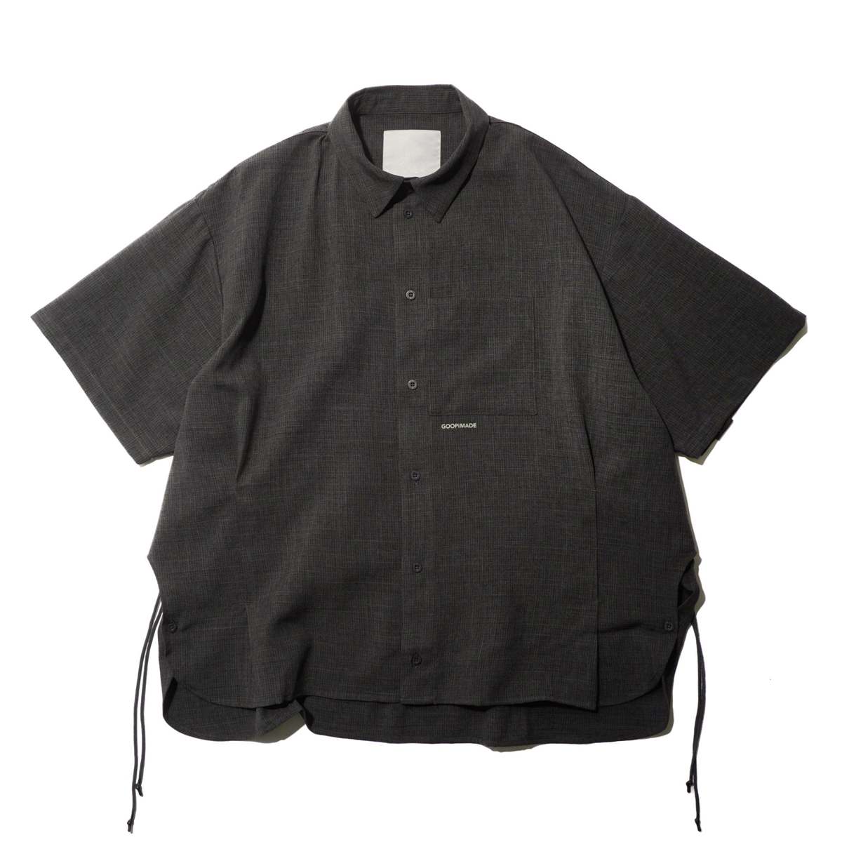 Goopi Made Gnv-s1 Softbox Oversized Strap Shirt - Paddy | Garmentory