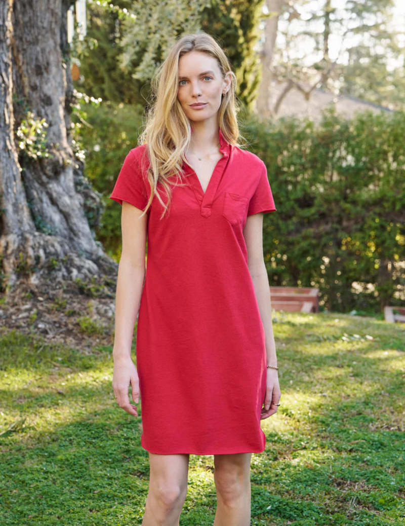 open lace back dress 9729-ALA Girl's Polo Dress – Ivy School Uniforms