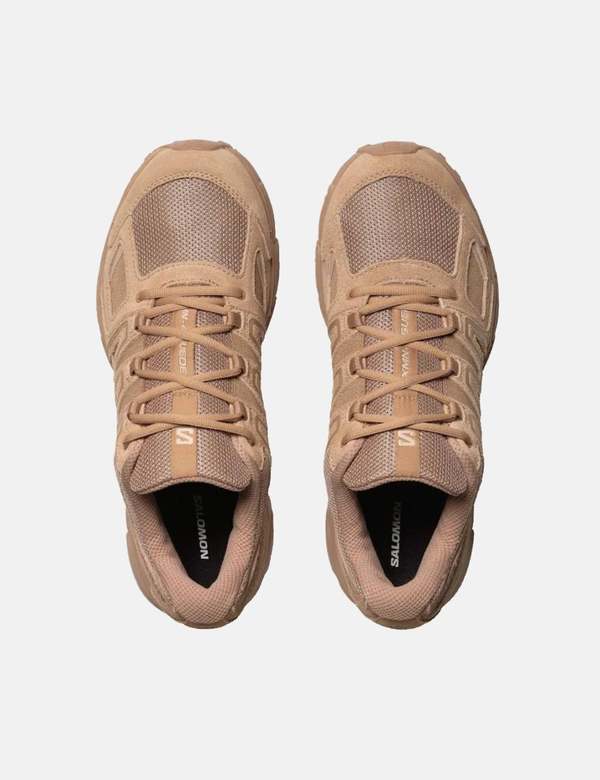 Salomon XMN-4 Trainers (Suede) - Natural/Natural/Natural | Garmentory