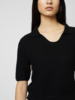 Atelier Delphine Polo Top - Black - Thumbnail 6