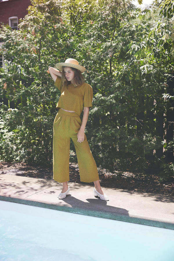 Eve Gravel Pantalons Morocco