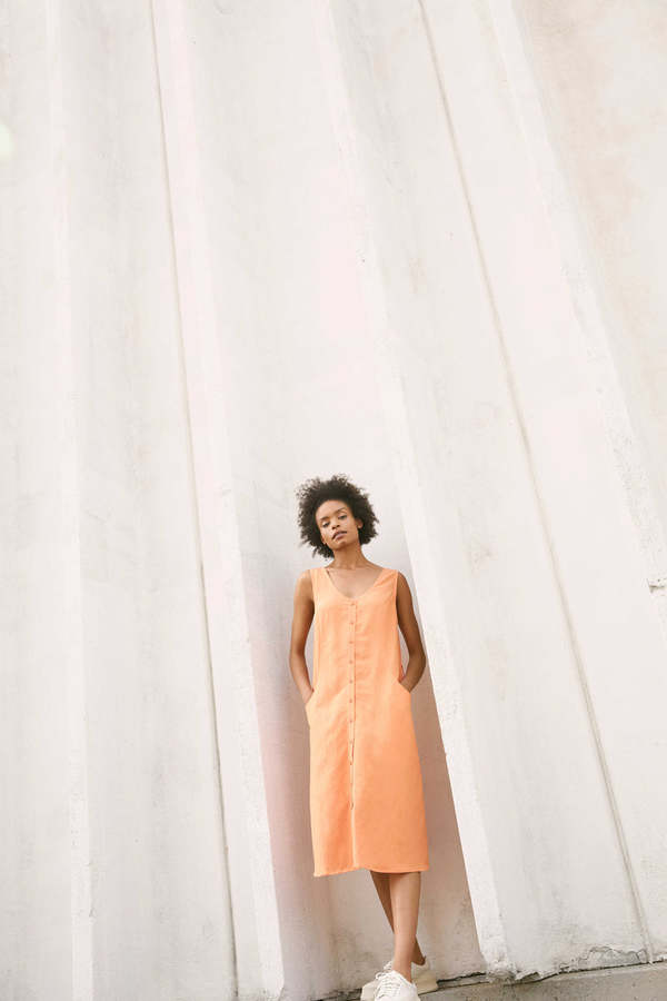 Eve Gravel Robe Pivoine