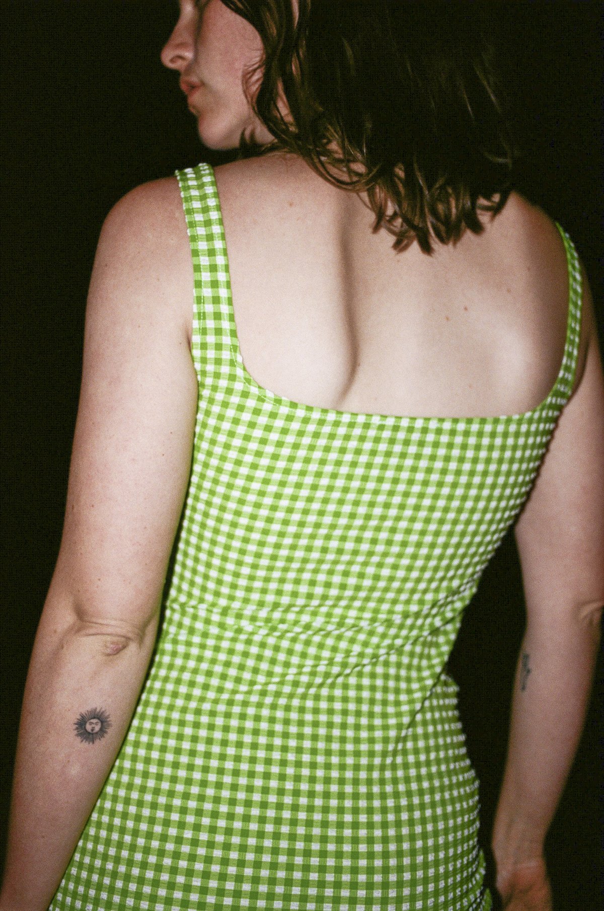 限定お値下げ❣️maryam nassir zadeh Salma Dress Maryam Nassir Zadeh Salma Dress - Black/White Gingham