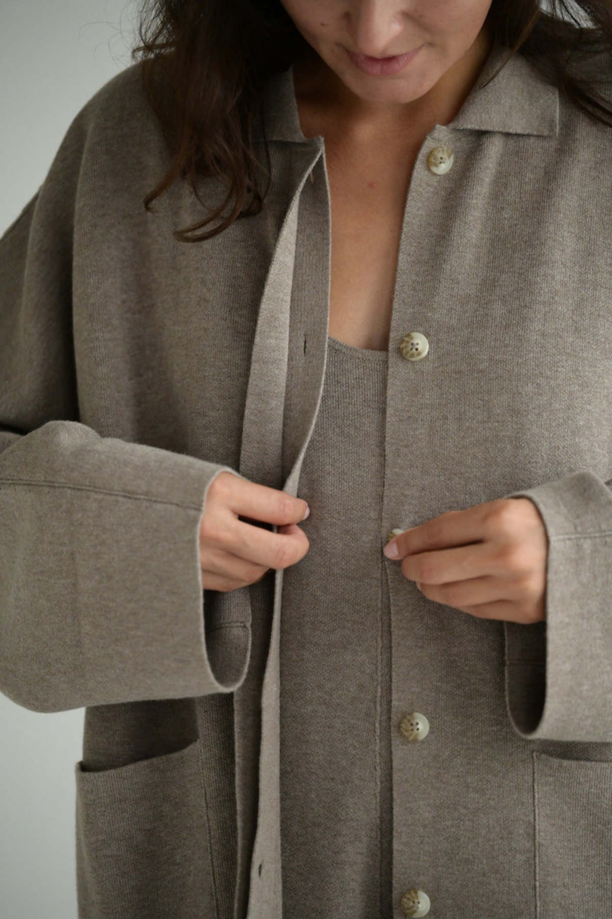 Lauren Manoogian Double Knit Jacket - Wood | Garmentory
