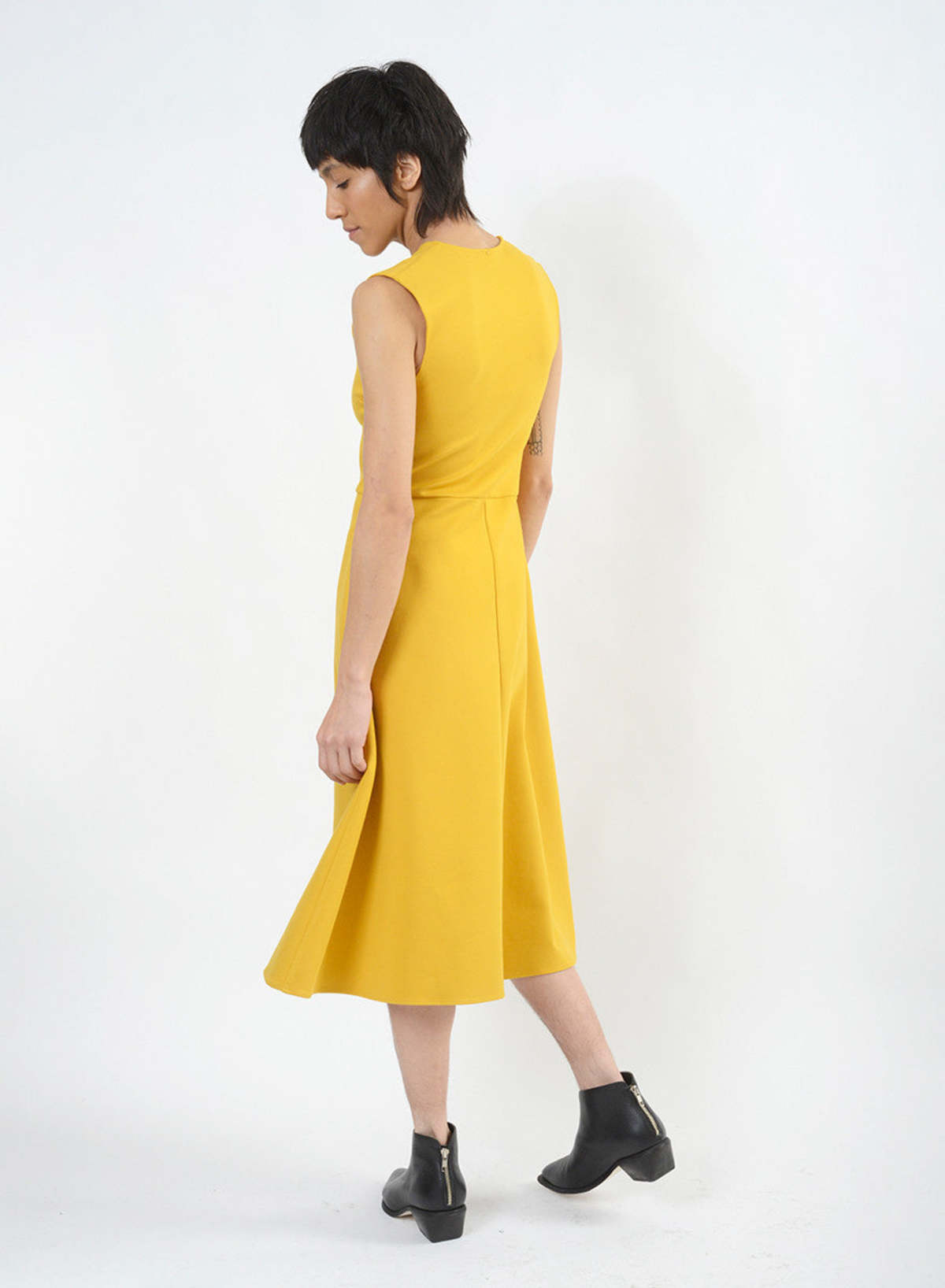 Meg Archive Recess Dress - Yellow - Image 3 of 3