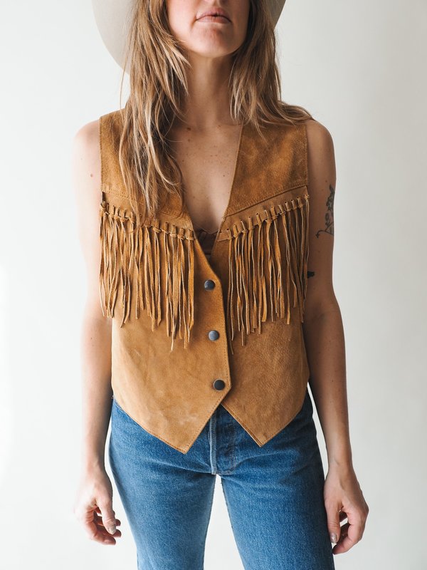 Vest Marian Brown