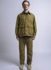 Grei. Tumbled Crepe Sateen Photographer Jacket - Olive - Thumbnail 1