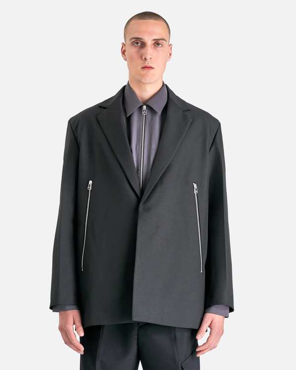 OAMC Achilles Jacket - Black | Garmentory