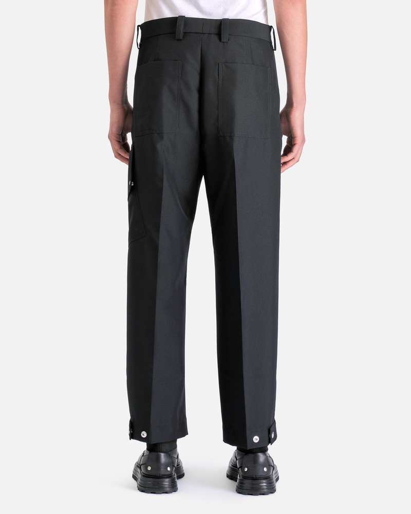OAMC 23AW COMBINE PANTS ポリエステル生地 OAMC Combine Pant - Black | Garmentory