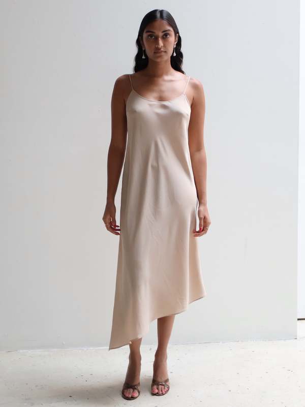 Pianoforte di MaxMara ドレス　36 美品 Vintage Pianoforte di Max Mara Silk Slip Dress | Garmentory