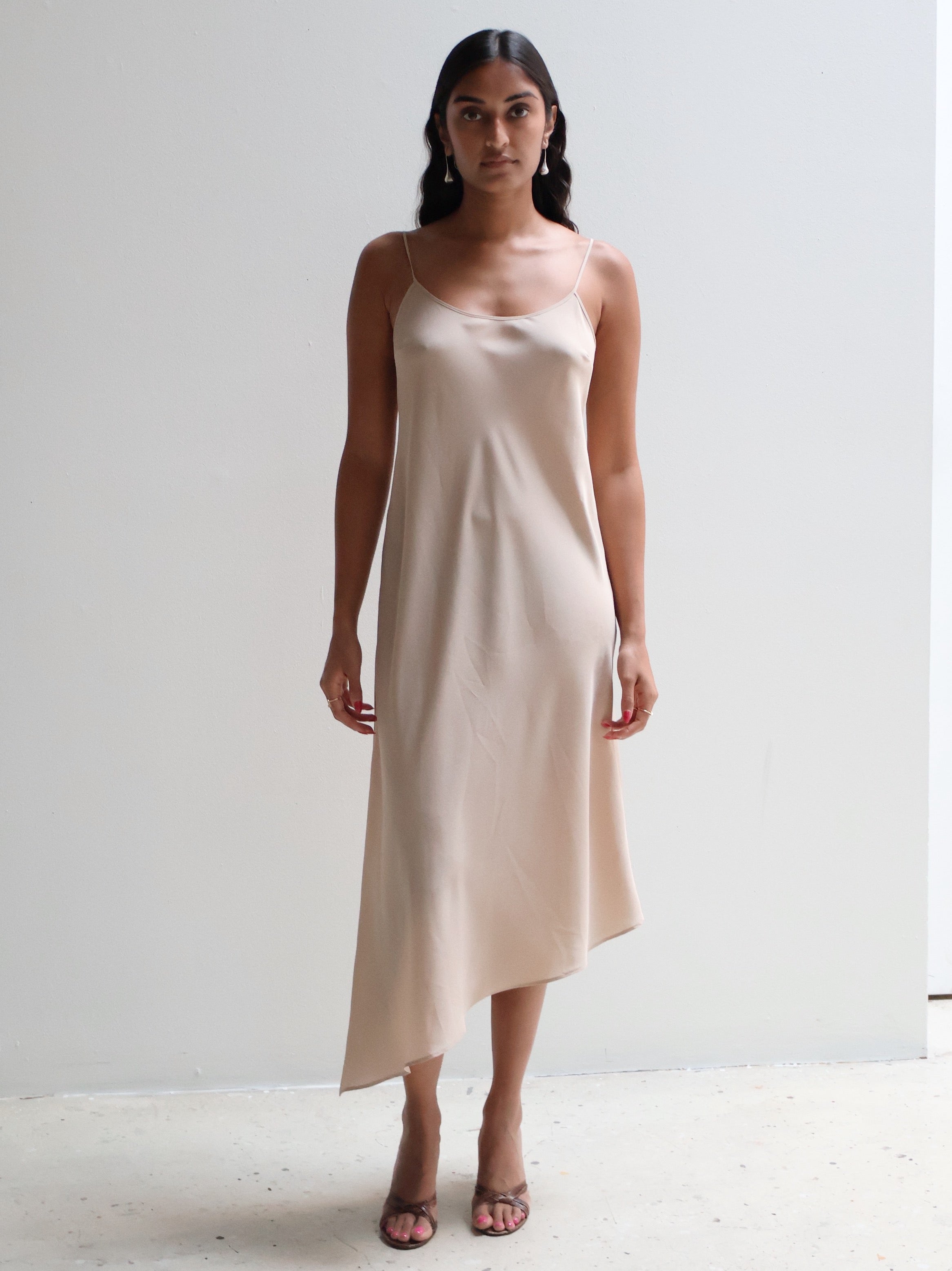 Vintage Pianoforte di Max Mara Silk Slip Dress Garmentory