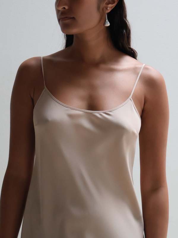 Vintage Pianoforte di Max Mara Silk Slip Dress | Garmentory