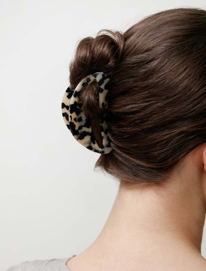 Deliska Spring Clip - Light Tokyo/Dark Tokyo/Horn/Tokyo Pixel