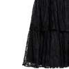 Sundazed (France) Tulle Polyamide Floral Renaissance Midi Dress Onyx : S - Thumbnail 4