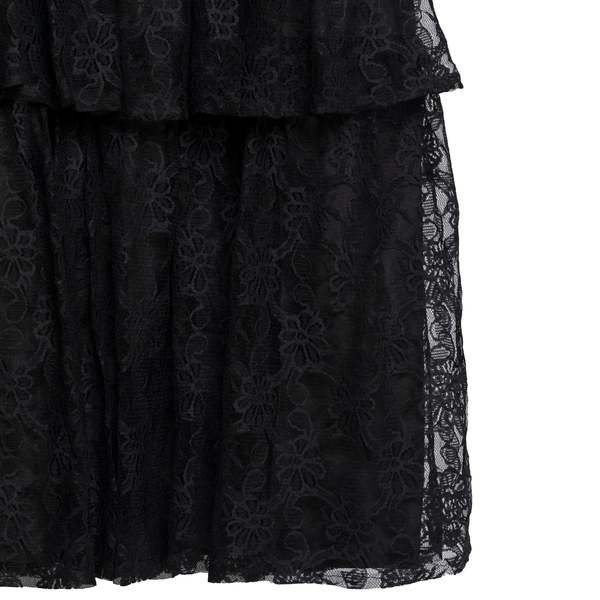 Sundazed (France) Tulle Polyamide Floral Renaissance Midi Dress Onyx : S