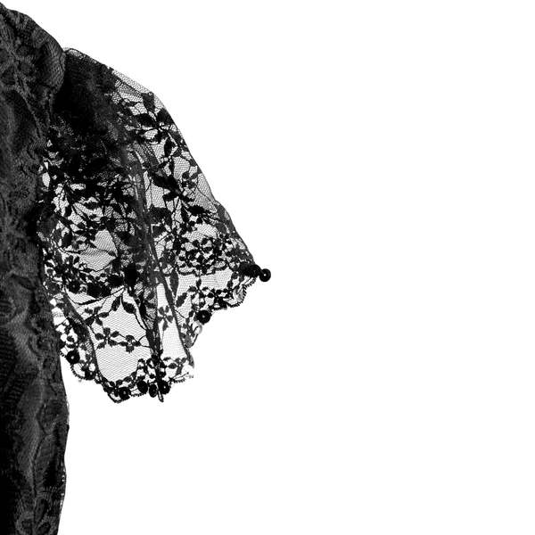 Sundazed (France) Tulle Polyamide Floral Renaissance Midi Dress Onyx : S