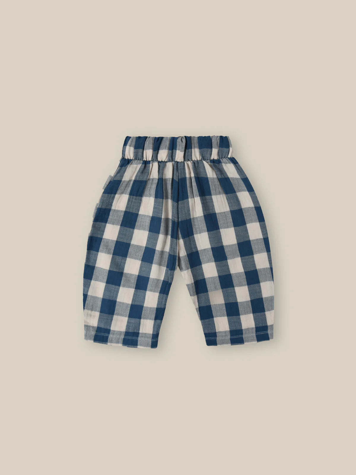ボトムス organic zoo Gingham Traveller Pants Gingham Traveller Pants, Brown - Organic Zoo Pants | Maisonette