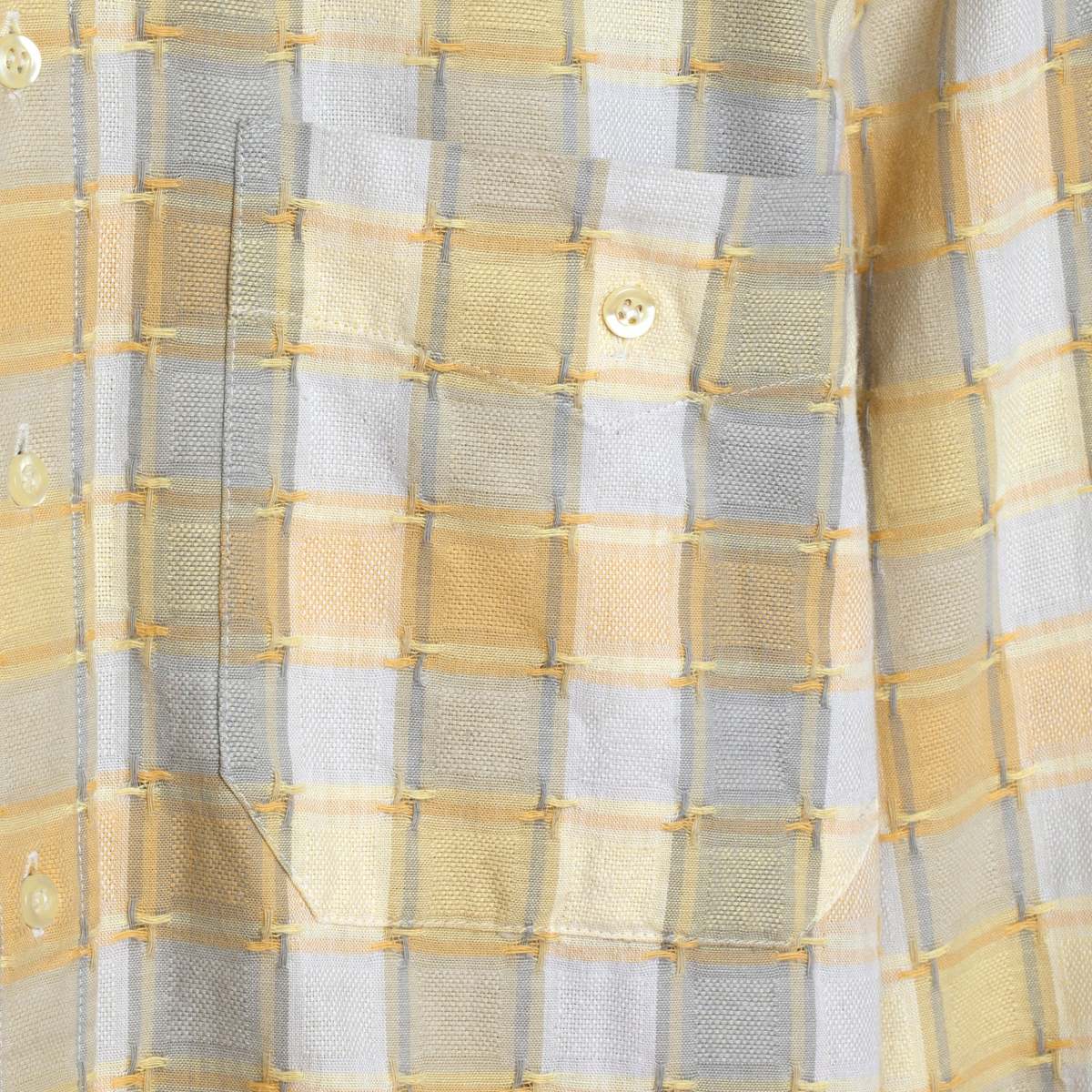CAVORI (Belgium) 70s Vintage, Dobby Check, Float-Loop Crossbars - Image 2 of 11