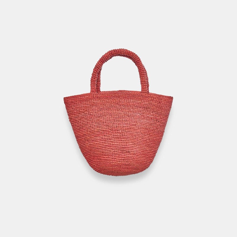 SANS-ARCIDET PARIS KAPITY MA Classic Raffia Basket Bag