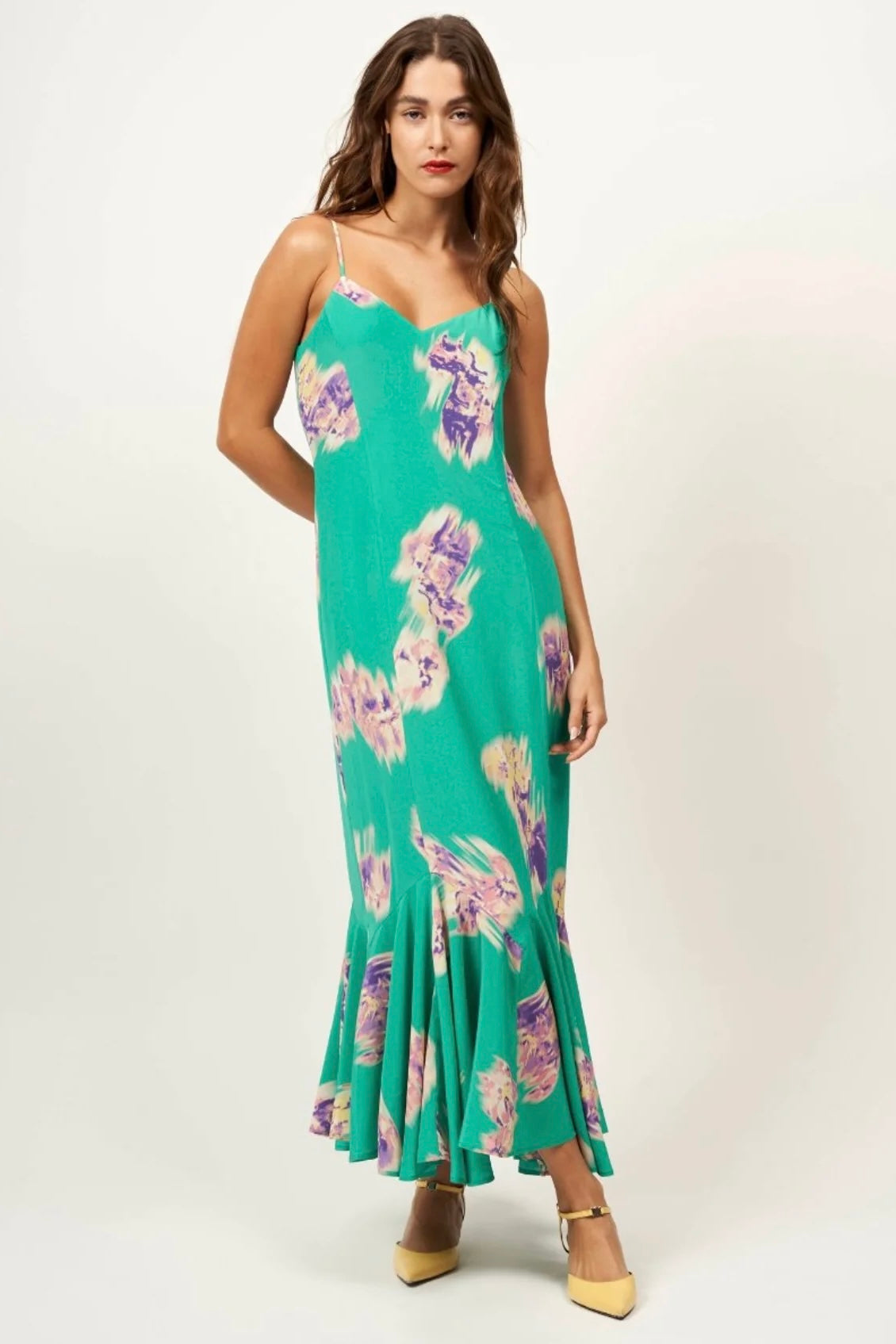 chinese dress ladies Amazon.com: EQUIPMENT Women's Everett Maxi Dress in Eden Multi : Clothing,  Shoes & Jewelry main image 1