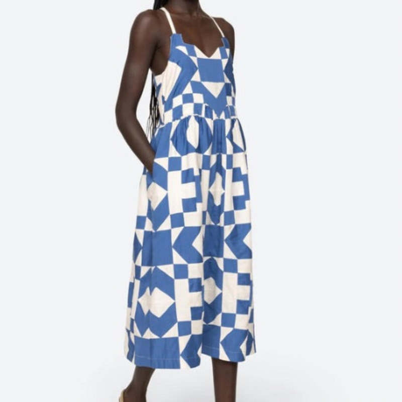 Sea NYTanya Patchwork Dress - Multi | Garmentory