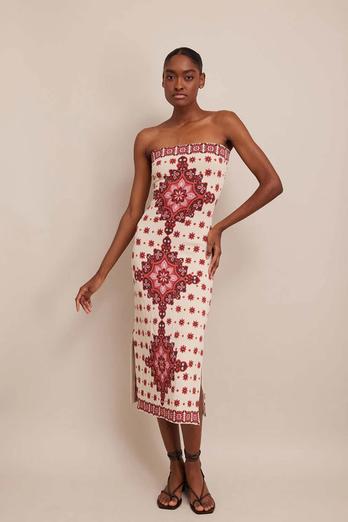 Cara Cara Rome Dress - Mandala Rust