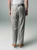 The Letters Rayon Gabardine Western Wide Trousers - Greige - Thumbnail 3