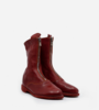 Guidi Front Zip Army Boot - Red - Thumbnail 2