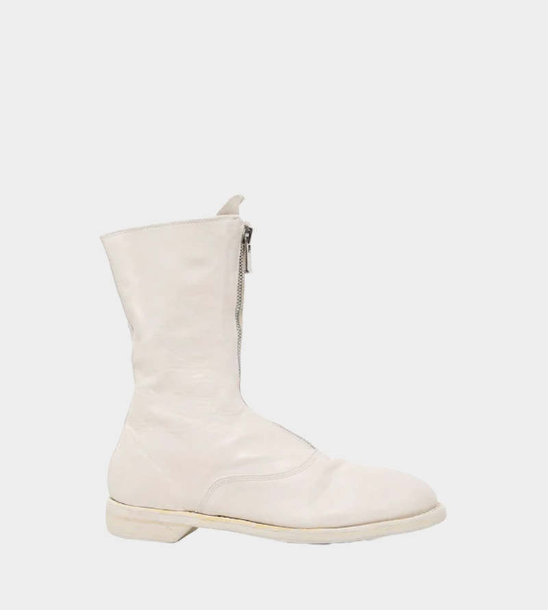 Guidi 310 Front Zip Boot - White Guidi 310 Front Zip Boot - White