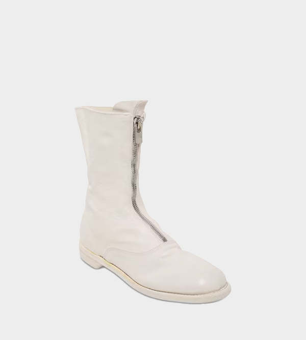Guidi 310 Front Zip Boot - White Guidi 310 Front Zip Boot - White
