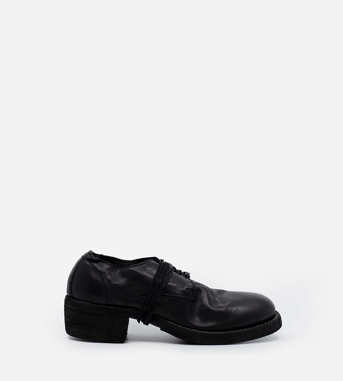 Guidi Classic Derby - Black | Garmentory