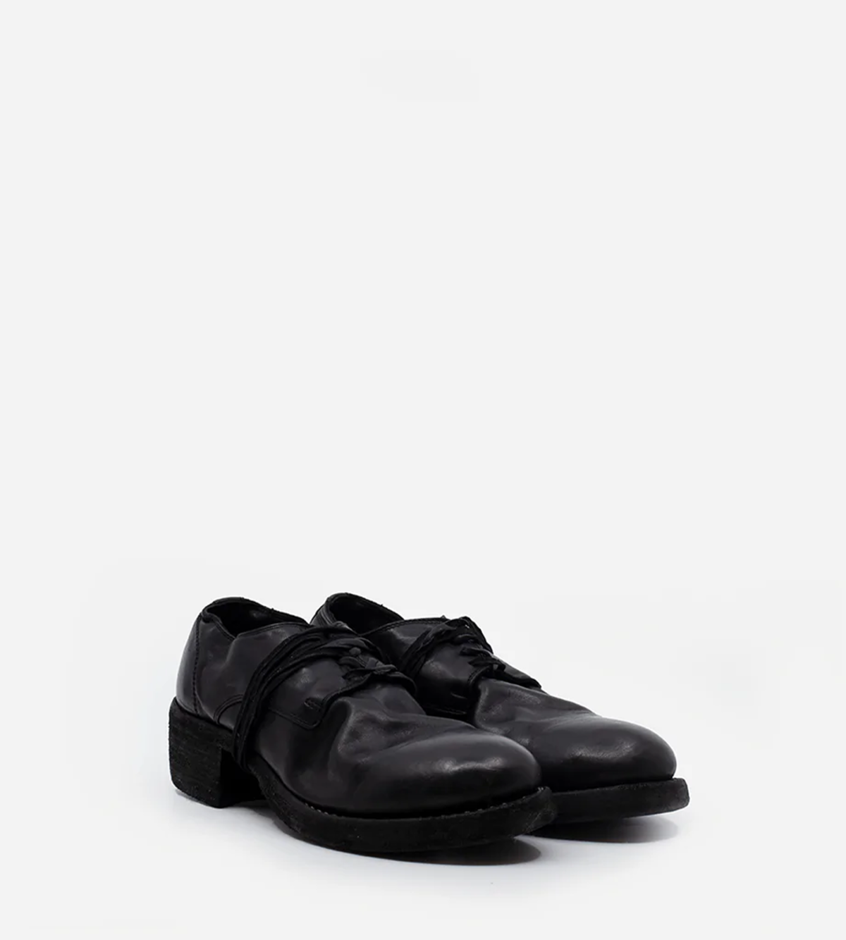 Guidi Classic Derby - Black | Garmentory
