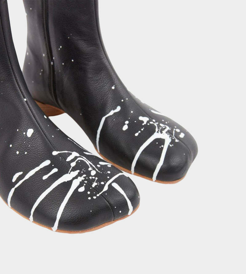 MM6 MAISON MARGIELA Anatomic boot 40 メンズ MM6 Maison Margiela Anatomic Ankle Boot - Black – Kith Europe