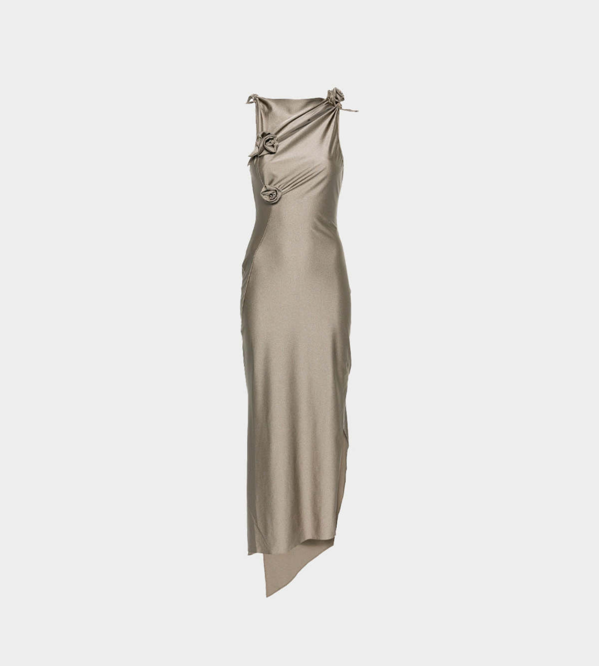 mom daughter birthday dress Coperni Asymmetric Flower Gown Long Dress – Michele Franzese