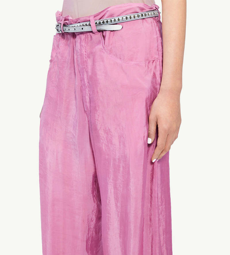 パンツ Maison Margiela S51KA0577 S18201 232 Trousers Pink Maison Margiela Outlet: Pants woman - Pink | Maison Margiela