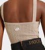 Patou Cross Front Tank Top - Parchment - Thumbnail 2