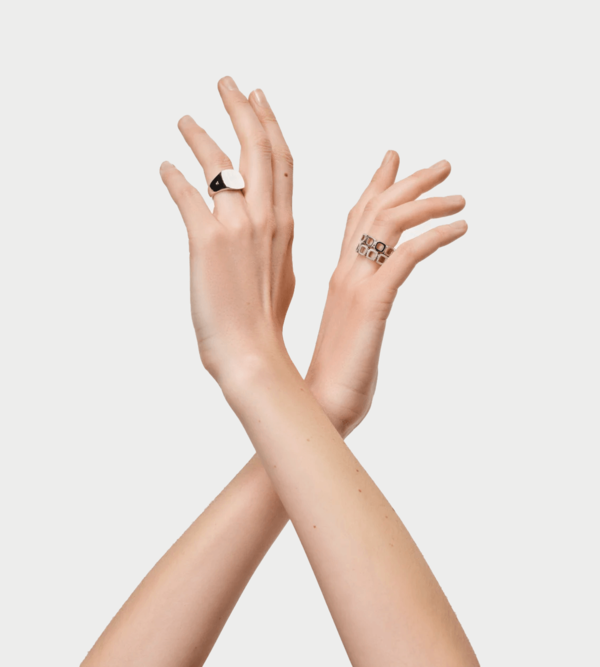 Tom Wood Cushion Band Open - 925 Sterling Silver | Garmentory