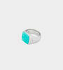 Tom Wood Cushion Ring - Turquoise - Thumbnail 3