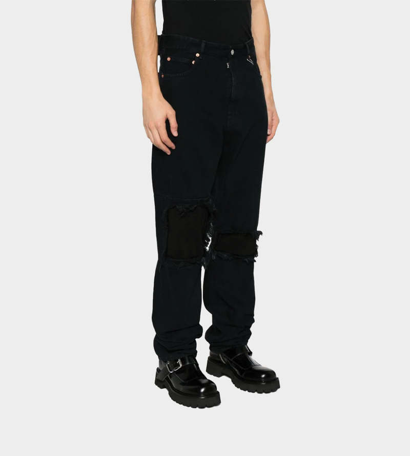 デニム・ジーパン Mm6 By Maison Margiela Distressed Slim Fit Jeans MM6 Maison Margiela Distressed Denim Jeans | italist, ALWAYS