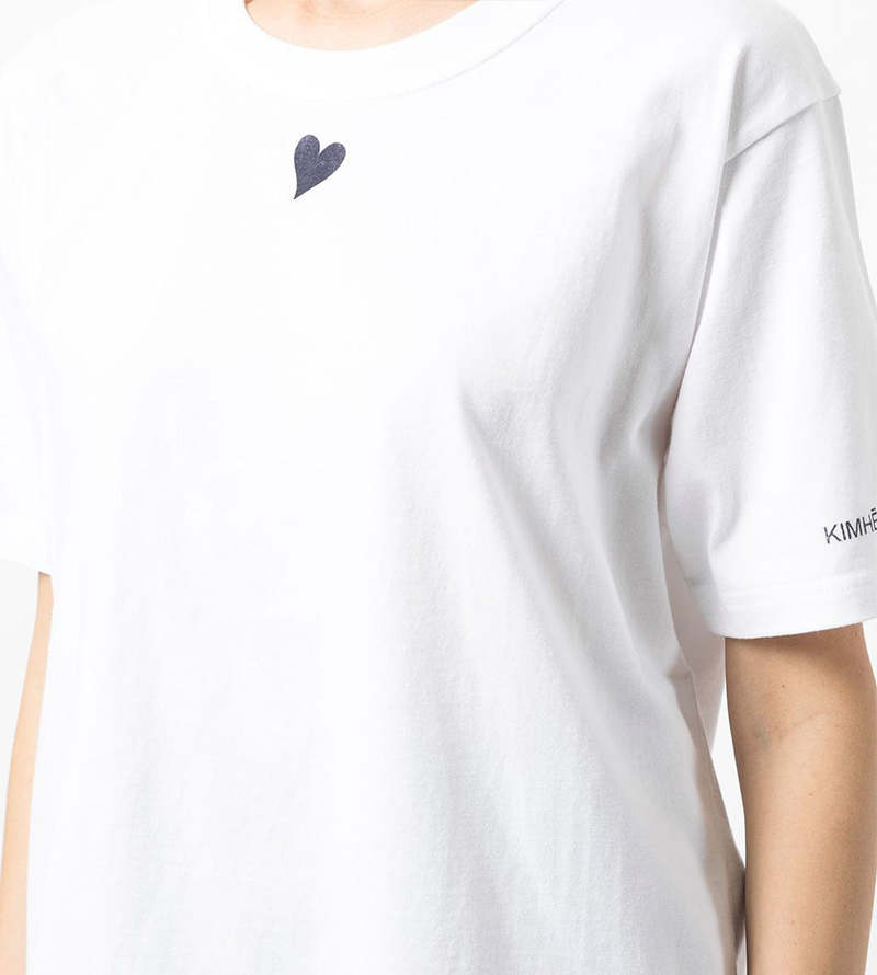 ★KIMHEKIM★Heart Chain Stamped T-Shirt★大人気★ KIMHEKIM Heart Stamped T-Shirt | Garmentory