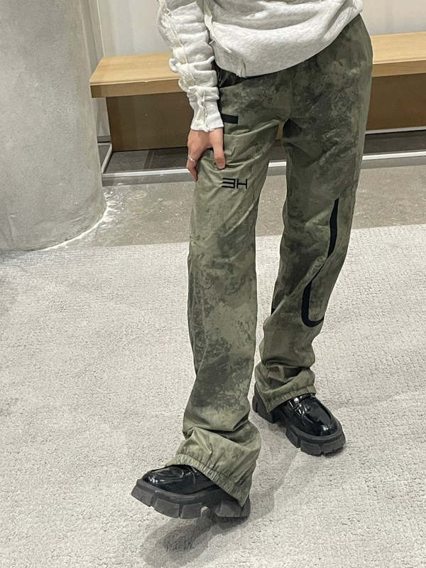 Heliot Emil Reflective Track Pants - Khaki | Garmentory