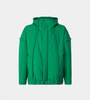 Issey Miyake Hooded Frame Jacket - Green - Thumbnail 1