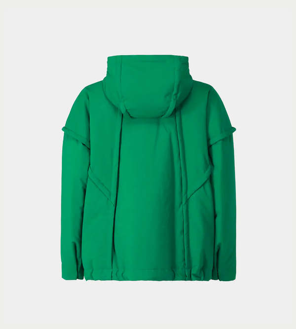 Issey Miyake Hooded Frame Jacket - Green