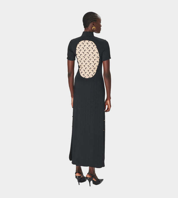 knee length dresses for ladies Jacquard Viscose Mini Dress main image 1