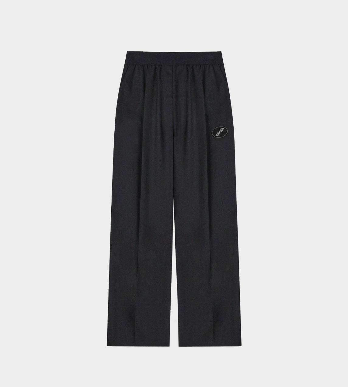 M【WE11DONE】LOGO TROUSERS／新品タグ付／送料込み we11done Logo Trousers - Black | Garmentory