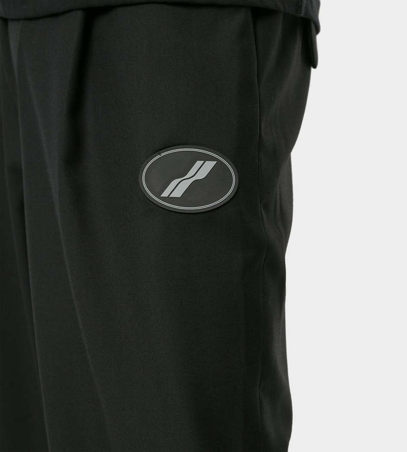 M【WE11DONE】LOGO TROUSERS／新品タグ付／送料込み we11done Logo Trousers - Black | Garmentory